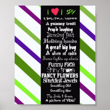 I SPy wedding poster