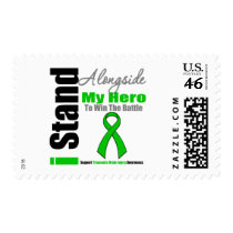I Stand Alongside My Hero Traumatic Brain Injury Stamp