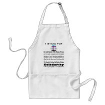 I Stand For (cross balance T) aprons by courtjester I Stand For (cross balance T) aprons
