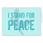 I Stand for Peace cards