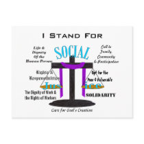 I Stand For postcards by courtjester I Stand For postcards