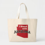 I Stand With Arizona Canvas Bag