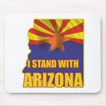 I stand with Arizona Mouse Pad