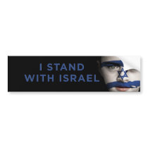 "I stand with Israel" Bumper Stickers