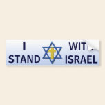 I Stand With Israel bumper stickers