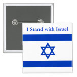 I Stand With Israel Button