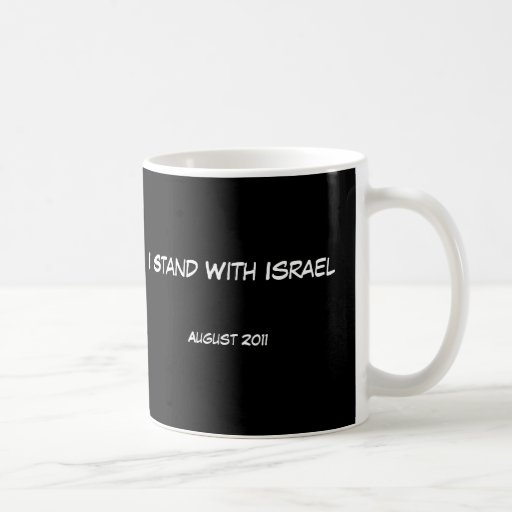 I Stand With Israel Mugs