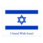 I Stand With Israel Postcard