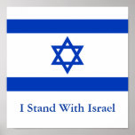 I Stand With Israel Print