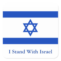 I Stand With Israel stickers