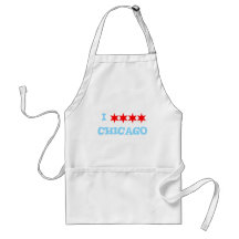 I STAR STAR STAR STAR CHICAGO APRONS