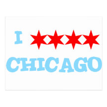 I STAR STAR STAR STAR CHICAGO POST CARDS