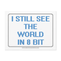 I Still See the World in 8 Bit Post Cards