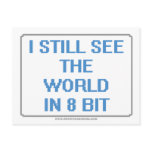 I Still See the World in 8 Bit postcards