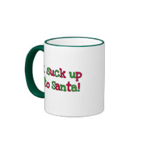 I Suck Up to Santa mugs by christmasshop I Suck Up to Santa mugs