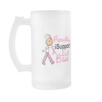 I Support 2nd Base SFT Breast Cancer Mugs