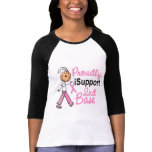 I Support 2nd Base SFT Breast Cancer T Shirts