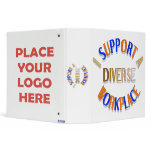I Support a Diverse Workplace Personalized Binder