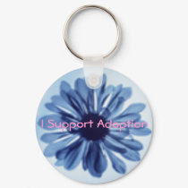 I Support Adoption Key chain keychains