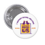 "I Support Animal Welfare" Button