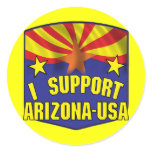 I Support Arizona USA Sticker