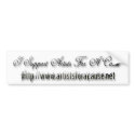 I Support Artists For A Cause Bumper Stickere bumper stickers by artistsforacause I Support Artists For A Cause Bumper Stickere bumper stickers