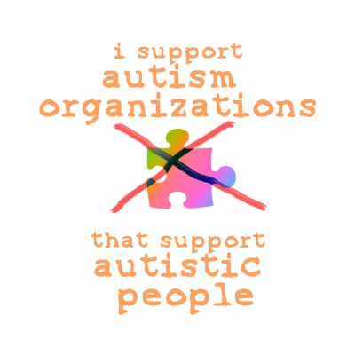 I Support Autism Organizations Shirts