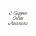 I Support Celiac Awareness Fitted Polo Shirt embroidered shirts