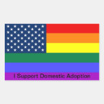 I Support Domestic Adoption Sticker