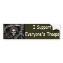 I support everyones troops bumper stickers by exileguy I support everyones troops bumper stickers