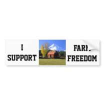 I Support Farm Freedom bumper stickers