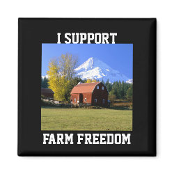 I Support Farm Freedom magnet