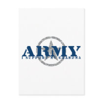 I Support Grandma - ARMY Postcards
