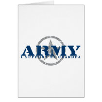 I Support Grandpa - ARMY Cards
