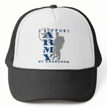 I Support Grandson 2 - ARMY Mesh Hats