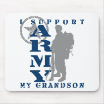 I Support Grandson 2 - ARMY Mouse Mat