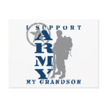 I Support Grandson 2 - ARMY Postcards