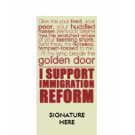 I SUPPORT IMMIGRATION REFORM TEE SHIRT