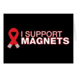 I support magnets card