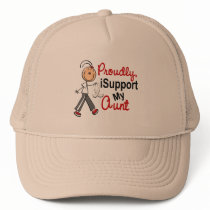 I Support My Aunt SFT (Bone / Lung Cancer) hats by awarenessgifts I Support My Aunt SFT (Bone / Lung Cancer) hats