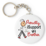 I Support My Brother SFT (Bone / Lung Cancer) keychains