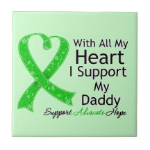 I Support My Daddy With All My Heart Ceramic Tiles