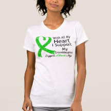 I Support My Granddaughter With All My Heart Tee Shirt