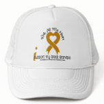 I Support My Great Grandpa Appendix Cancer hats