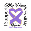 I Support My Hero - Hodgkins Lymphoma Awareness t-shirts by cancerapparel I Support My Hero - Hodgkins Lymphoma Awareness t-shirts