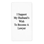 I Support My Husband's Wish To Become A Lawyer