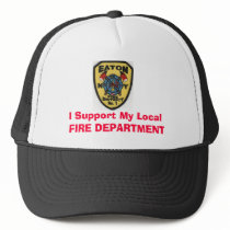 I Support My Local FIRE DEPARTMENT hats by Ricksr I Support My Local FIRE DEPARTMENT hats