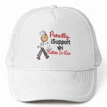 I Support My Mother-In-Law SFT Bone / Lung Cancer hats