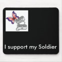 I Support my Soldier mousepads