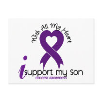 I Support My Son Epilepsy Post Card